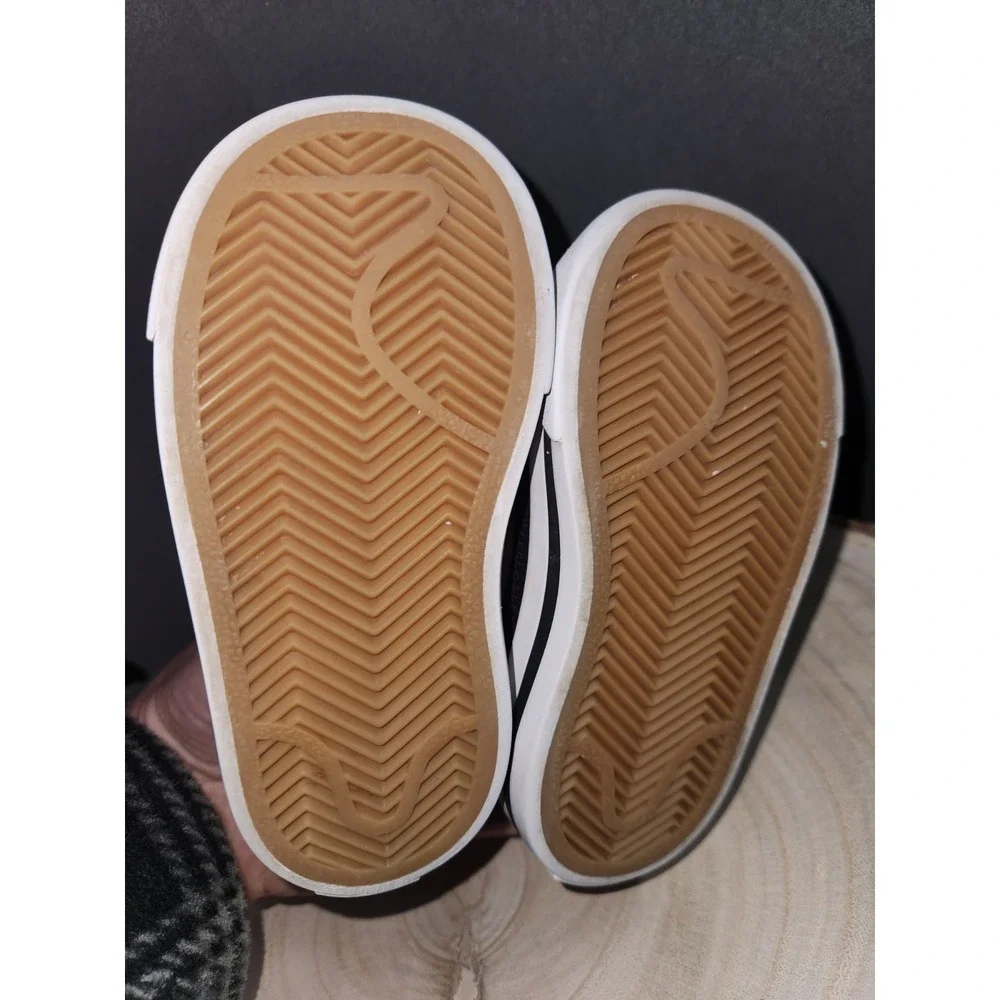Nike Kids DA5382‎ 002 Court Legacy Black Slip On Low Top Sneaker Size 6C